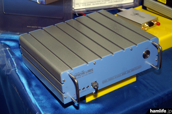 WiMo社のブースで見つけたSDR機は、インドのApache Labs社製「ANAN 100D」、価格は3,695ユーロ