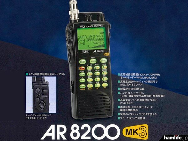 日本未入荷 AR8200mk3 広帯域受信機 ⭐️AOR - アマチュア無線